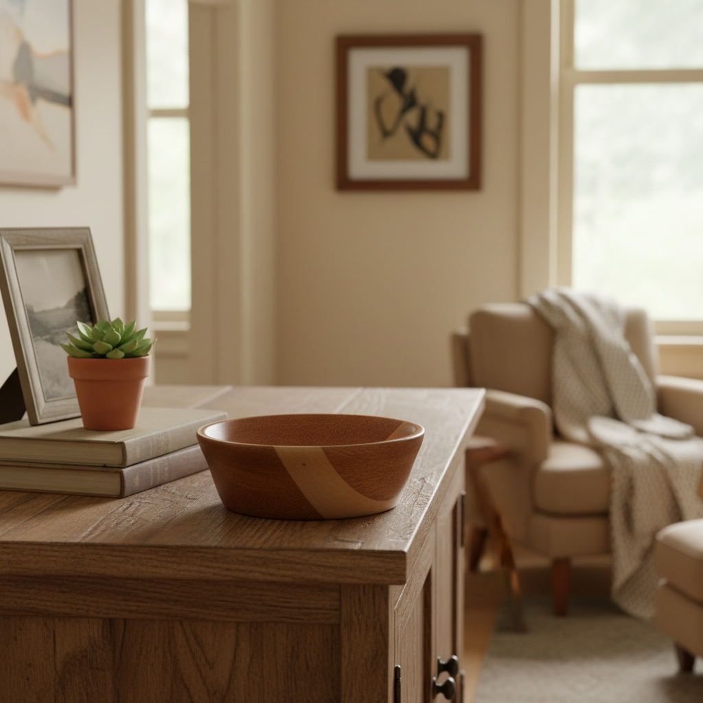 Meranti and Maple Bowl