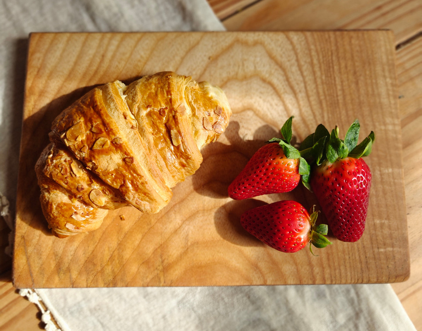 Small Ash Serving Board Breakfast Ideas