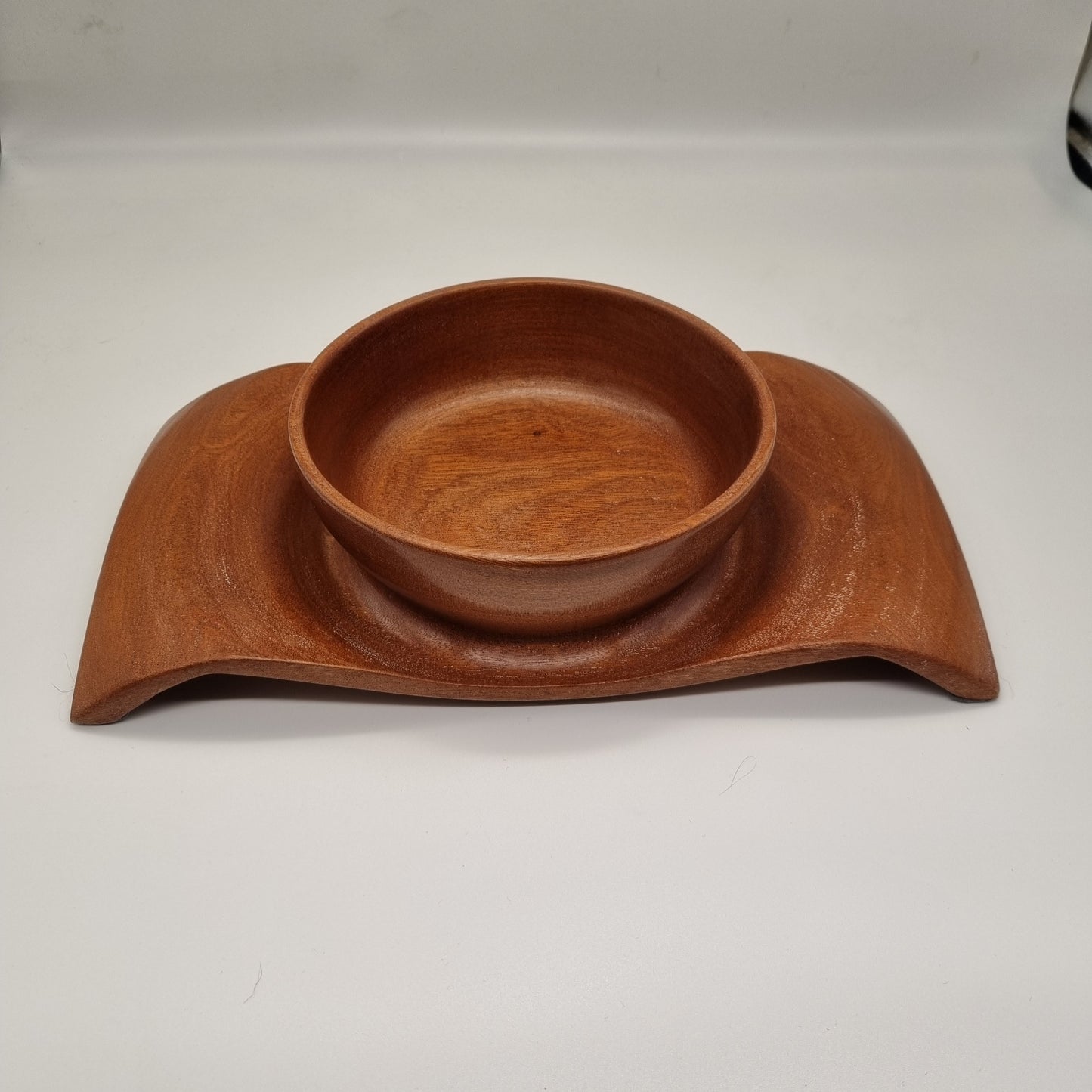 Winged Sapele Bowl