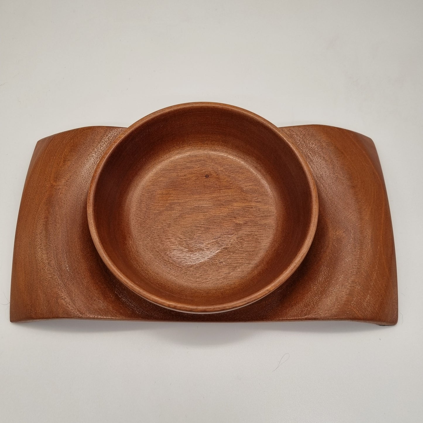 Winged Sapele Bowl