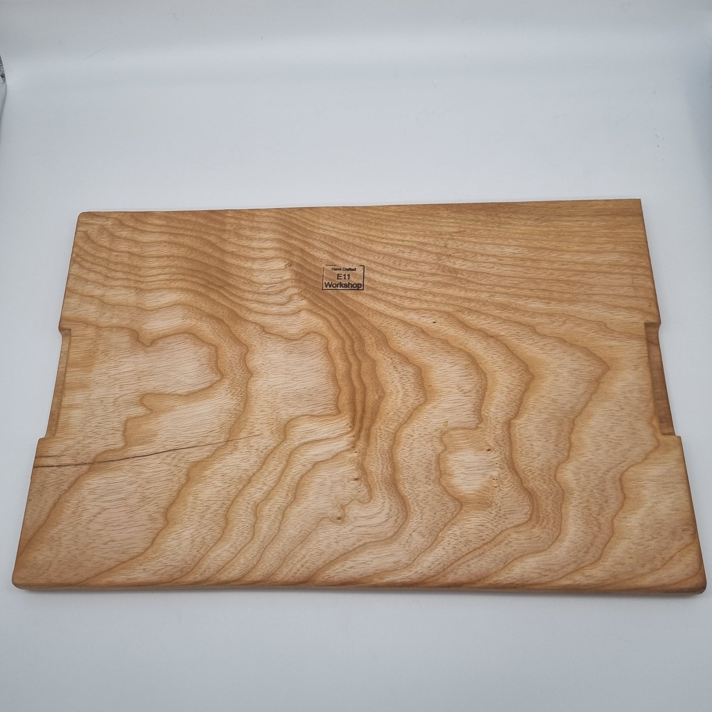 Back of Large Ash Serving Board