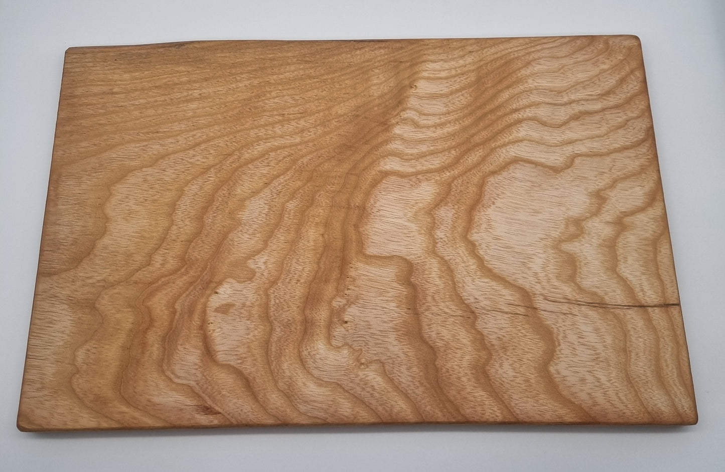 Front of Large Ash Serving Board