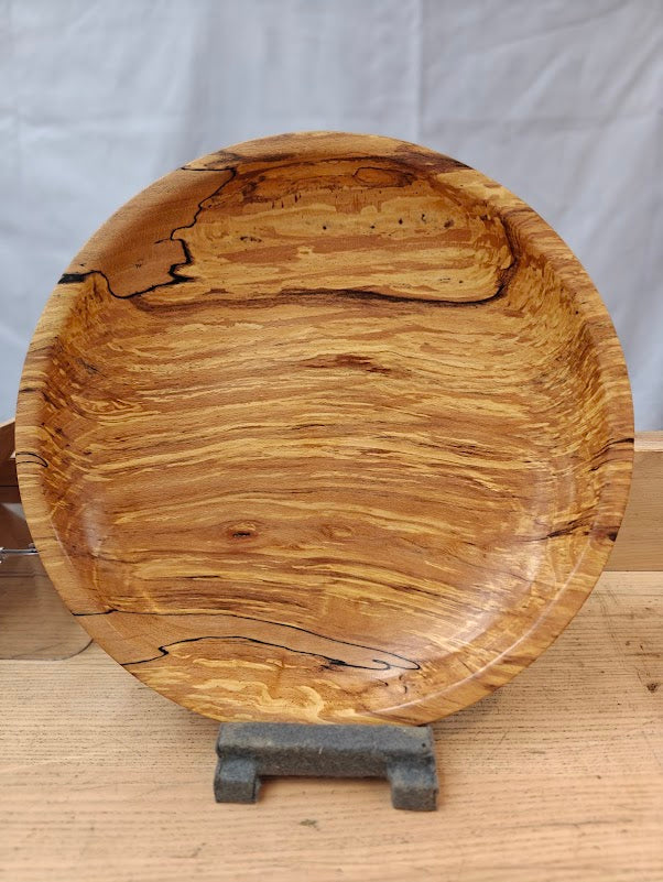 Large Spalted Beech Fruit Bowl