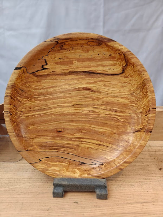 Large Spalted Beech Fruit Bowl