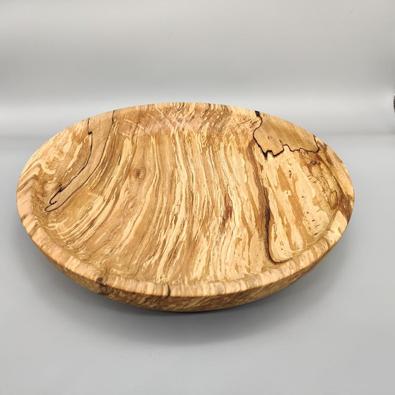 Large Spalted Beech Fruit Bowl