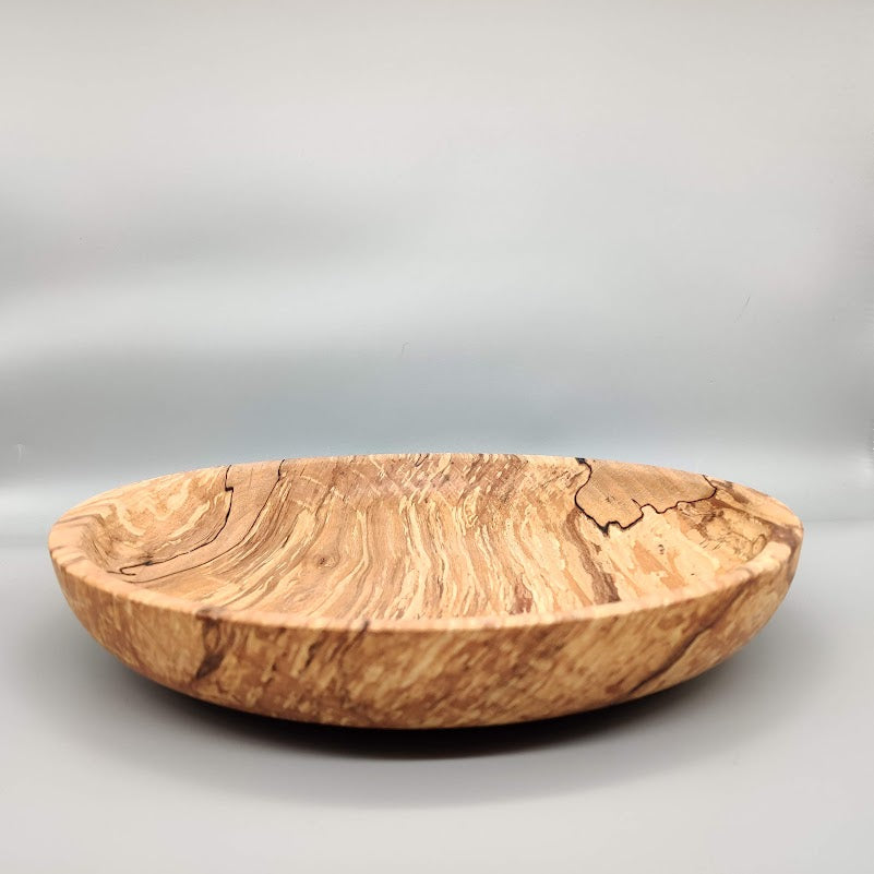 Large Spalted Beech Fruit Bowl