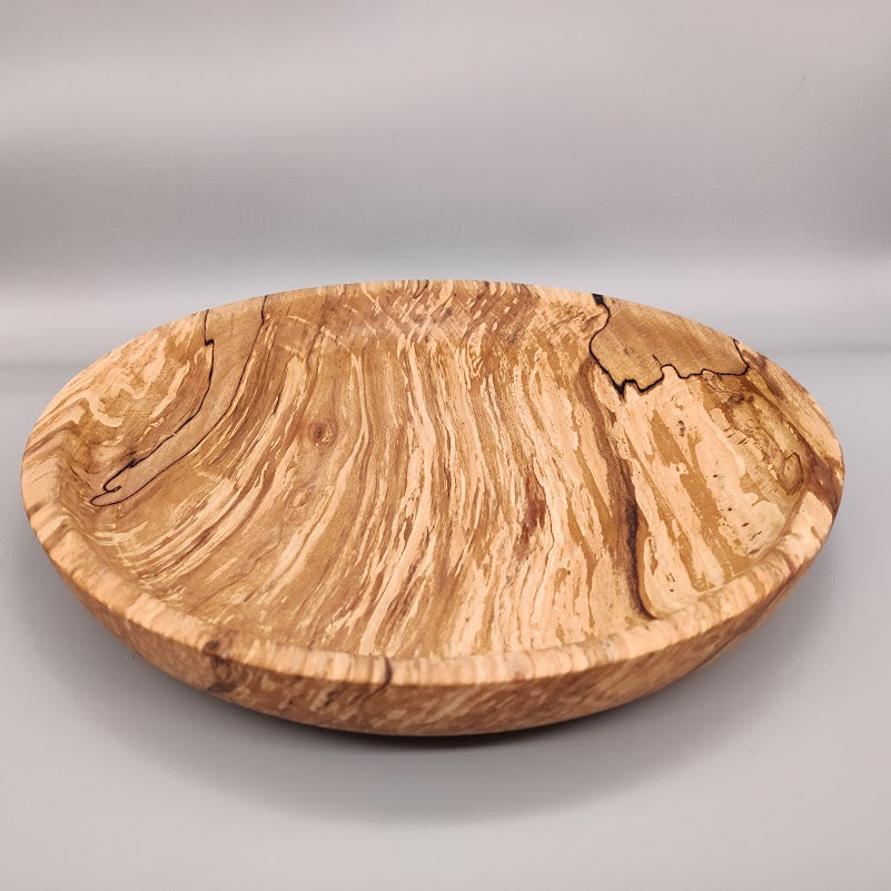 Large Spalted Beech Fruit Bowl