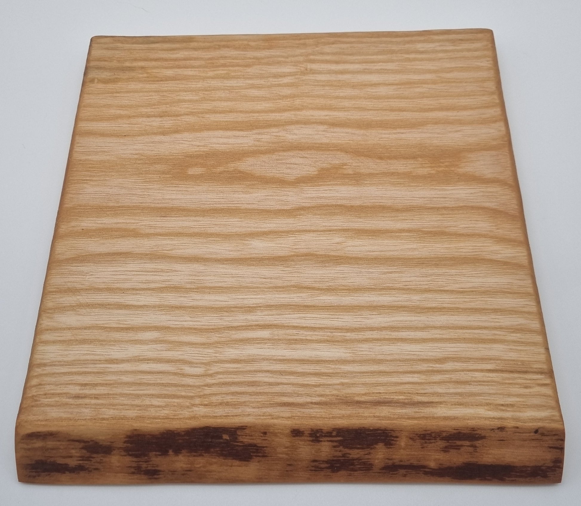 Live edge serving board top