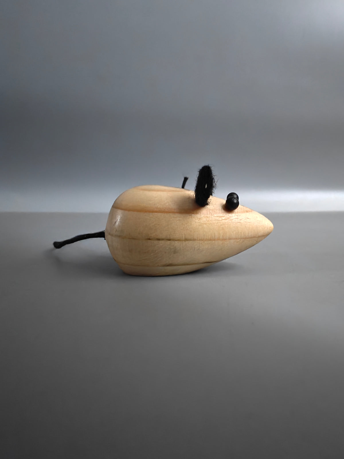 Handturned Wooden Mouse Ornament