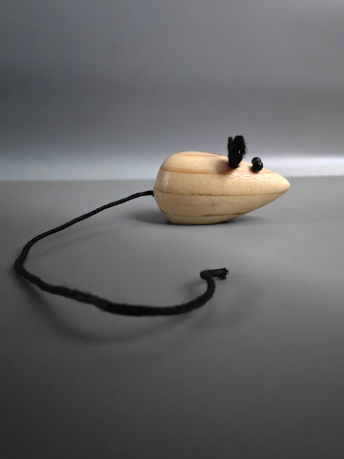 Handturned Wooden Mouse Ornament