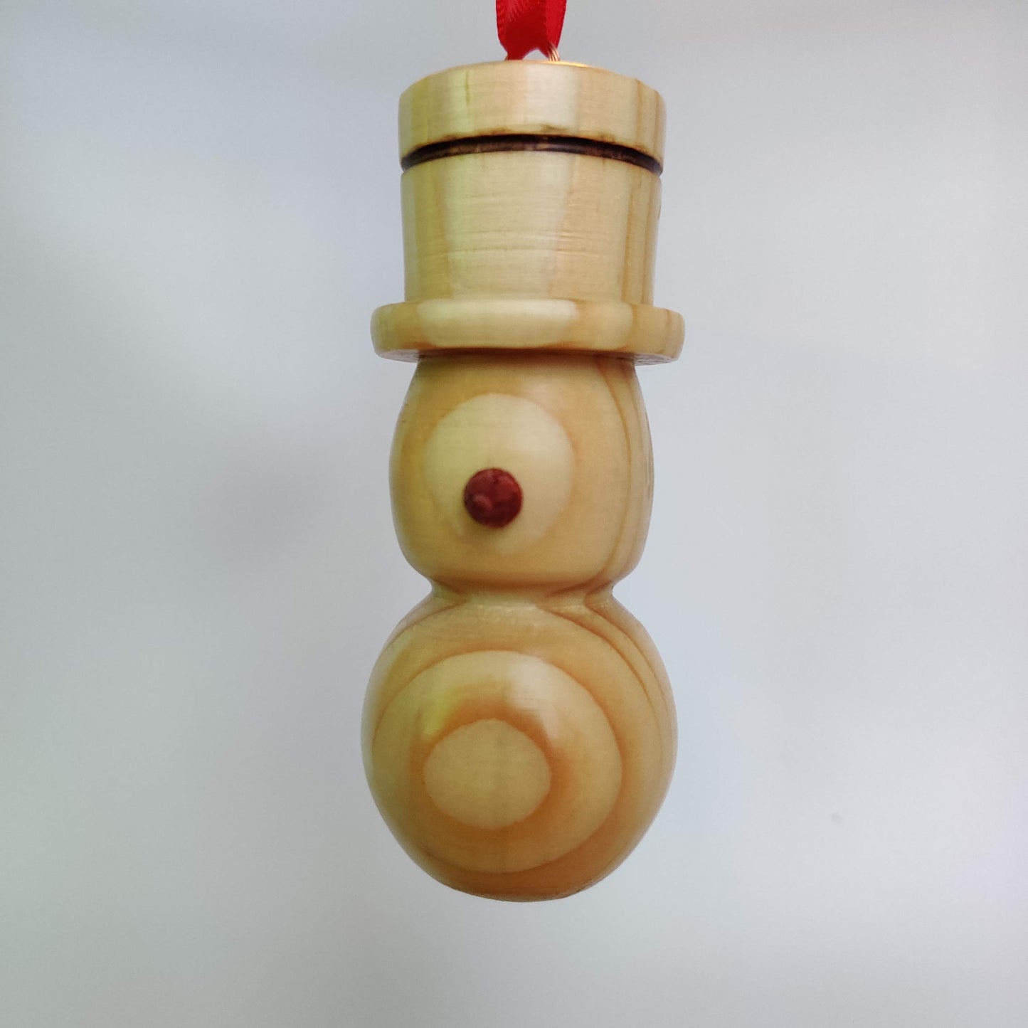 Wooden Snowman Christmas Decoration